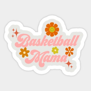 Basketball Mama - 70s style Sticker